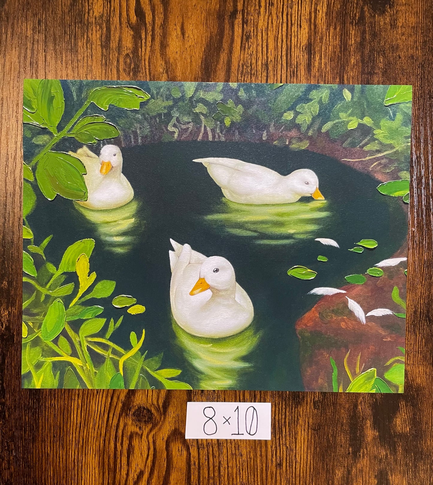 "Duckies" print