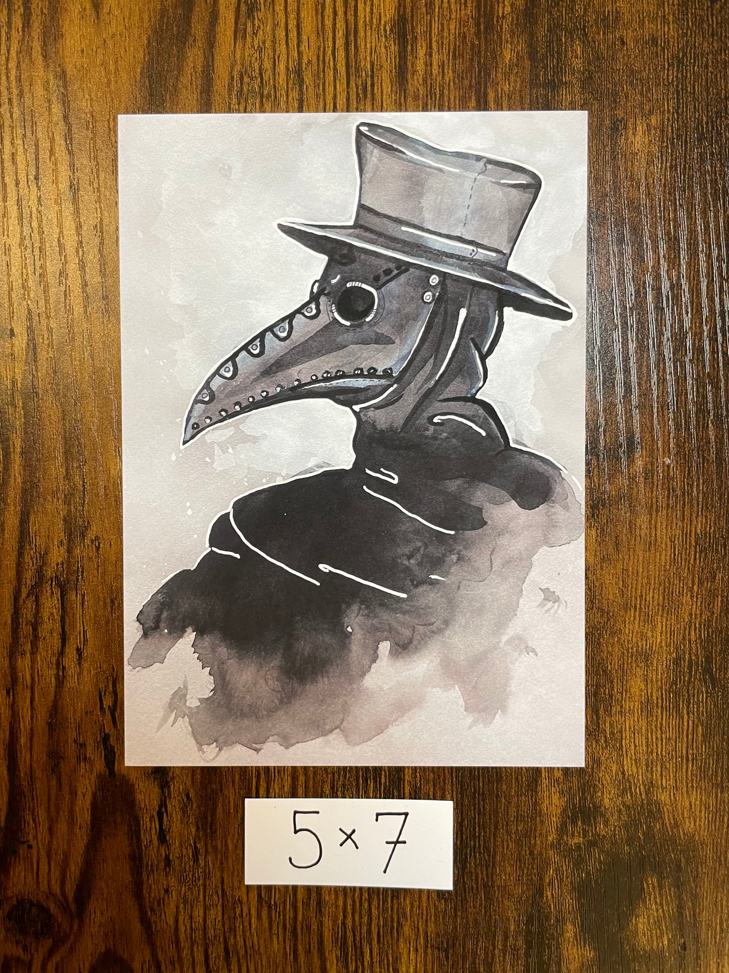 "Plague Dr" print