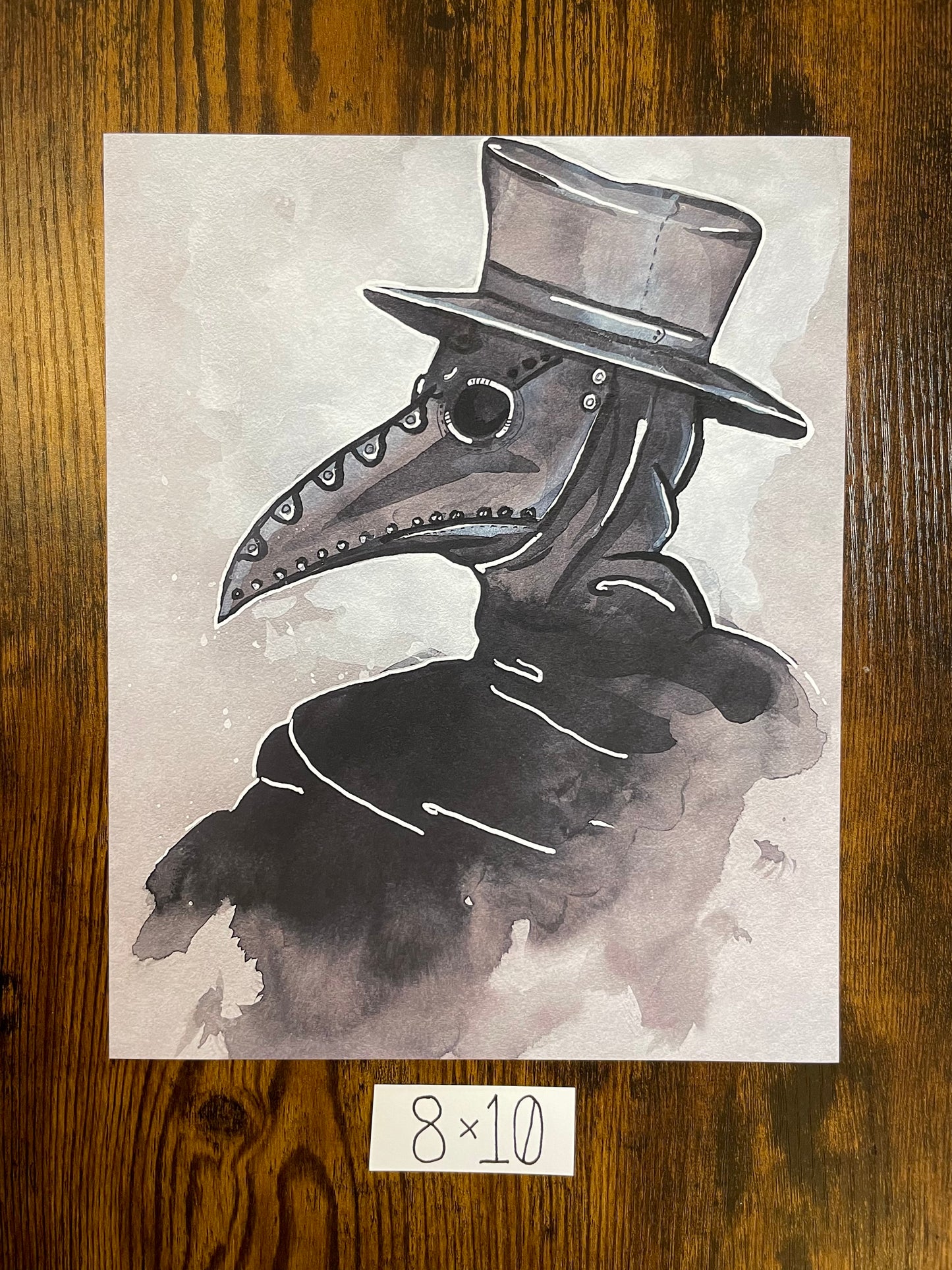 "Plague Dr" print